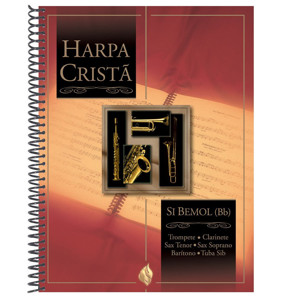 Harpa Cristã Si Bemol (Bb) | Livraria 100% Cristão - cemporcentocristao
