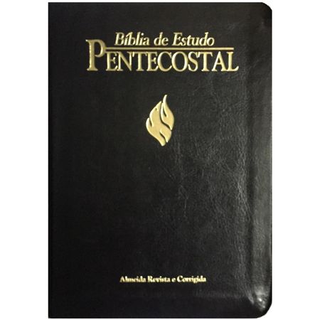 Bíblia De Estudo Pentecostal Grande | Livraria 100% Cristão ...