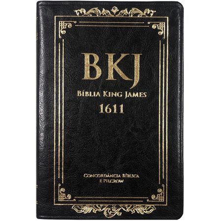 Biblia-King-James-1611-Preta-Concordancia-biblica-e-pilcrow