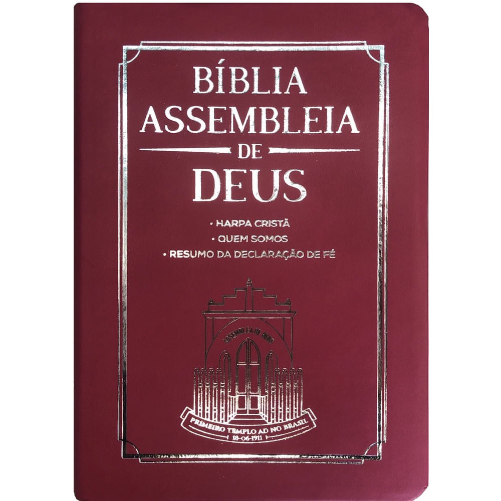 Bíblia Assembléia De Deus Cpad Livraria 100 Cristão Cemporcentocristao 3814