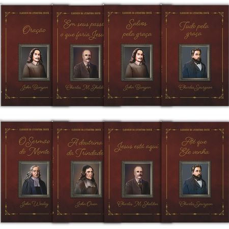 Kit-Classicos-da-Literatura-Crista-8-livros-100--Cristao