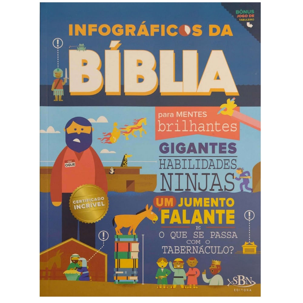 Infográficos da Bíblia, SBN Editora | Livraria 100% Cristão