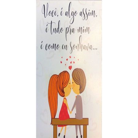 Quadro-MDF-10x20---Voce-e-Algo-Assim