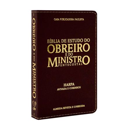 Biblia-do-Obreiro-e-do-Ministro-Pentecostal-RC-Com-Harpa-Avivada-e-Corinhos