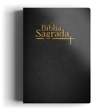 Biblia-Sagrada-NVI-Semi-Luxo-Preta---Capa-Dura